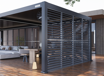 Privacy Shutter Walls