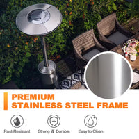46000-BTU Stainless Steel Outdoor Heater
