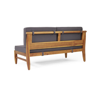 Aston 4 Piece Sofa Set - Dark Gray