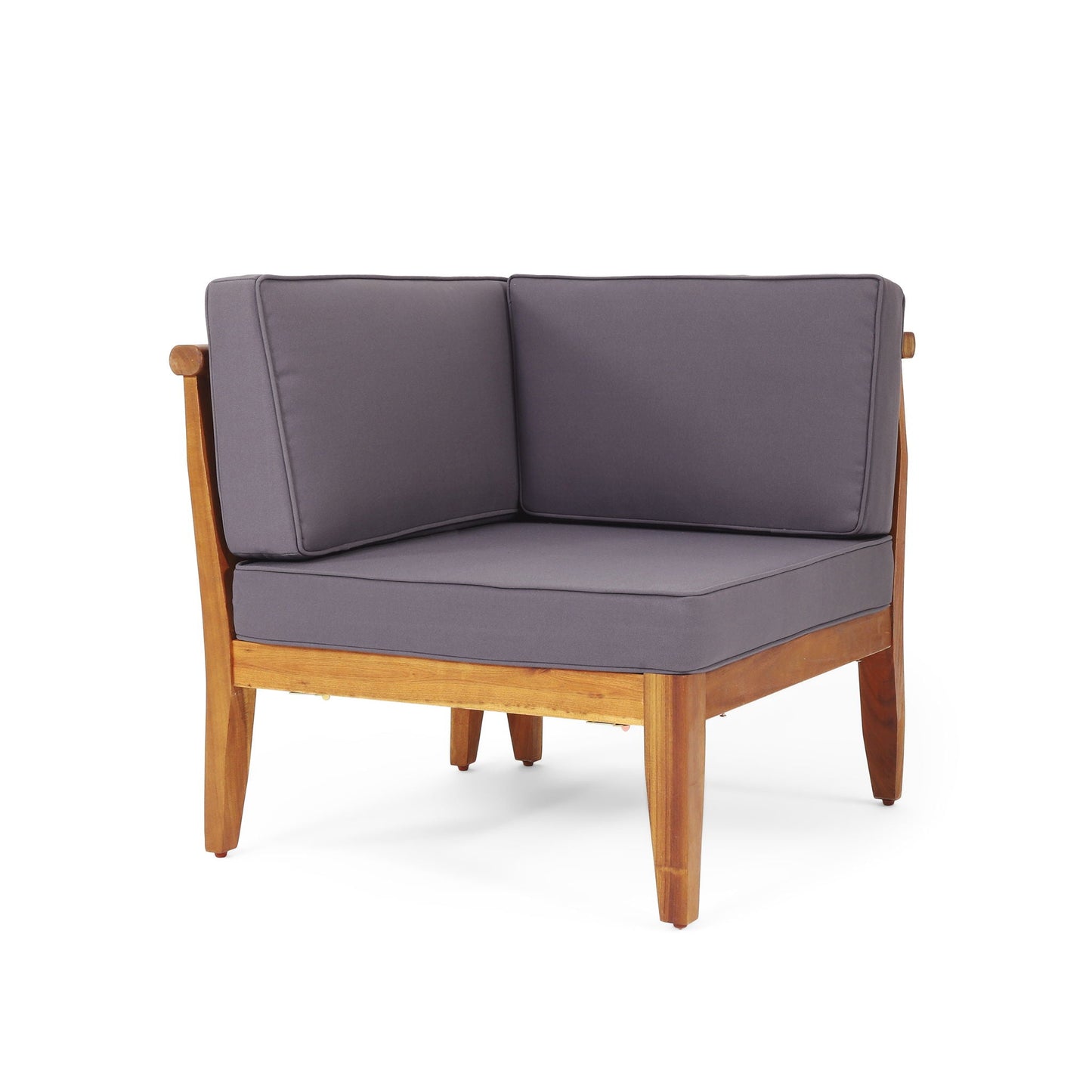 Aston 4 Piece Sofa Set - Dark Gray