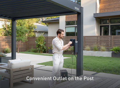 FlexPatio POWER+ Gen 1 Motorized Pergola