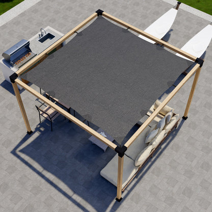 DIY Pergola Kit for a Freestanding Pergola With Canopy - Any Size Up to 12' x 12'