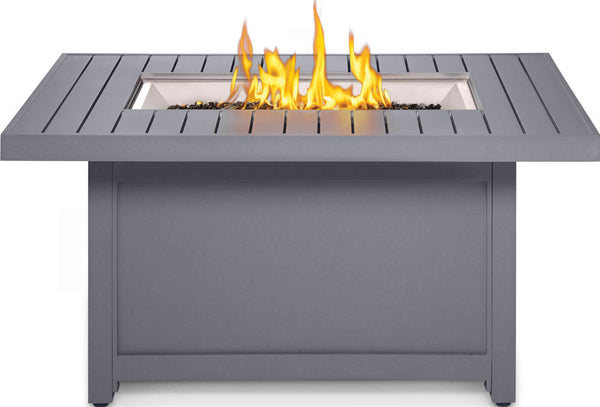 Patioflame Table - Patio Elegance Hamptons Rectangle Fire Table