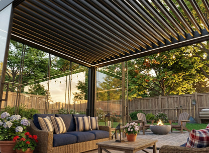 FlexPatio POWER+ Gen 1 Motorized Pergola