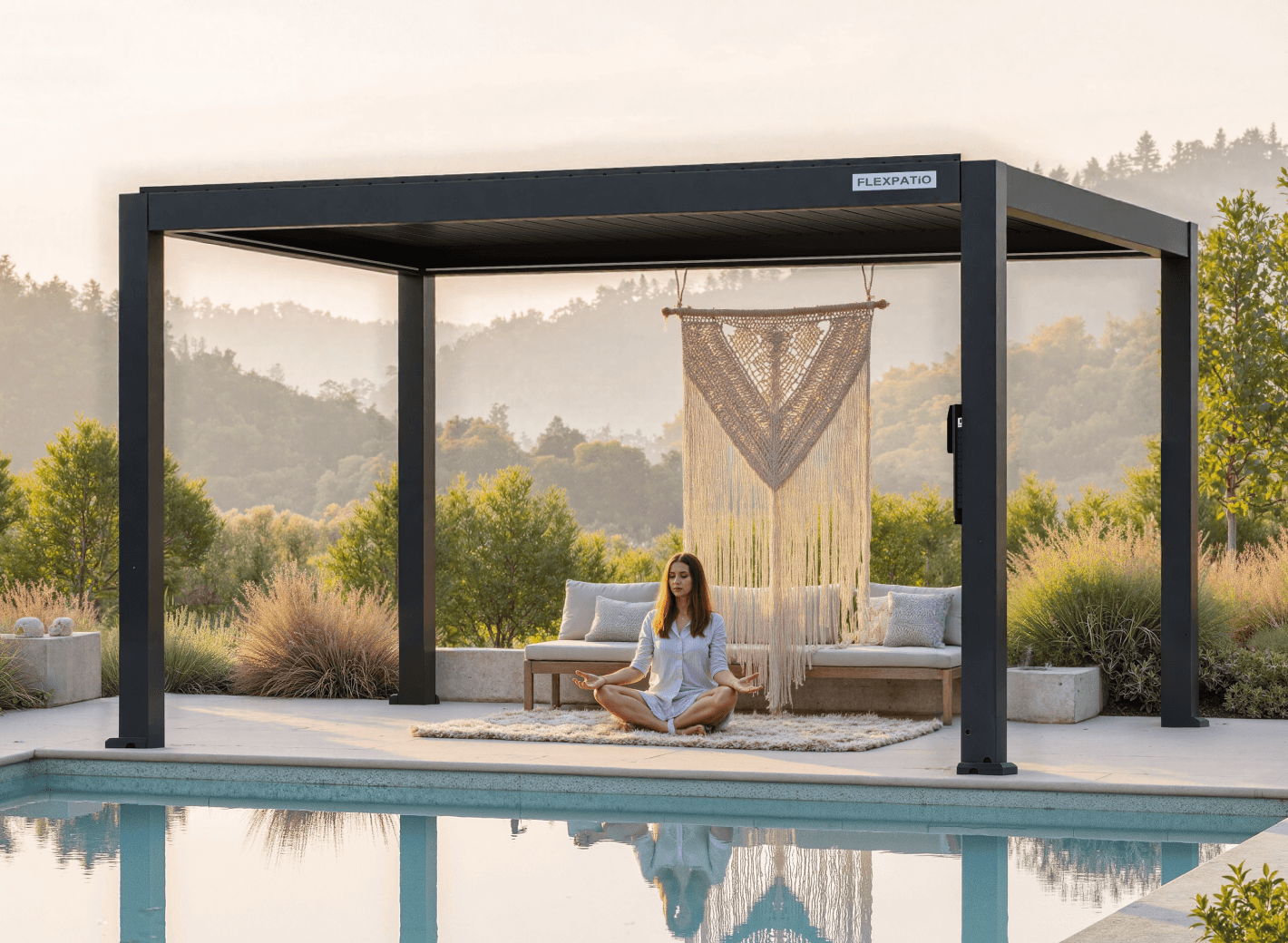 FlexPatio POWER+ Gen 1 Motorized Pergola
