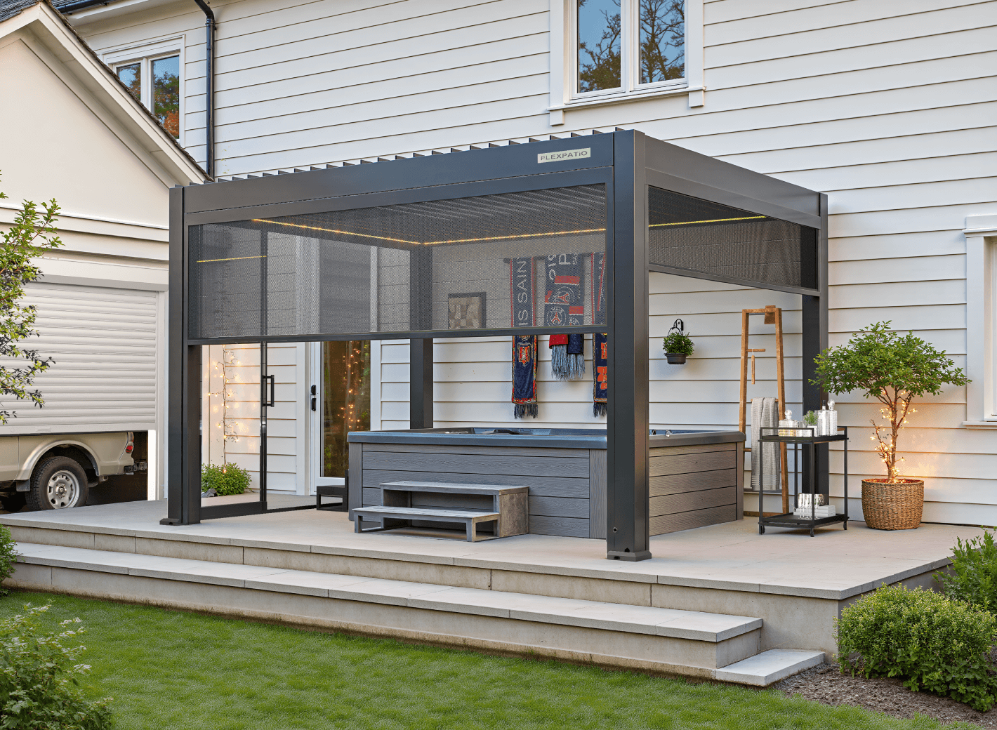 FlexPatio POWER+ Gen 1 Motorized Pergola