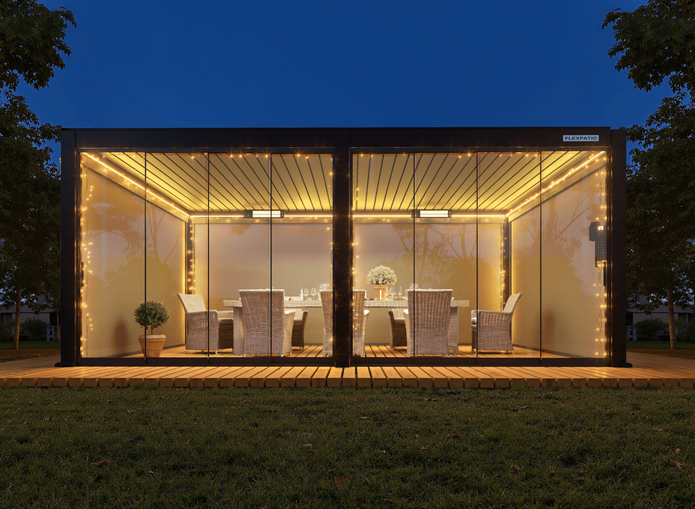 FlexPatio POWER+ Gen 1 Motorized Pergola
